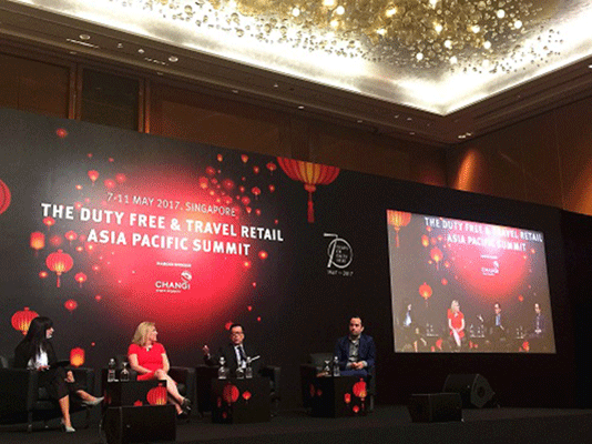 中免公司参加2017年新加坡TFWA亚太地区免税博览会